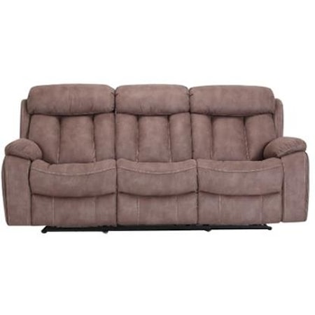 Casual Reclining Sofa