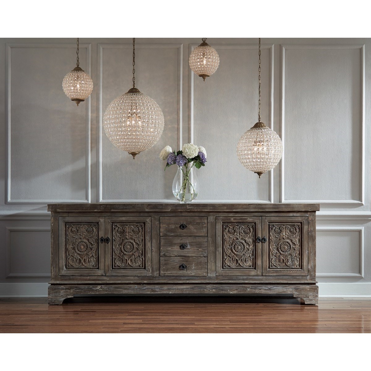 Mocha sideboard cheap