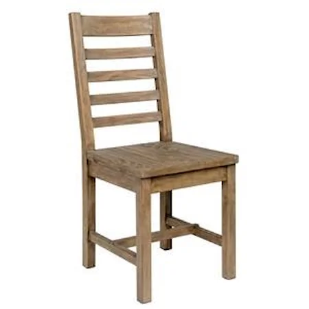 CALEB DINING CHAIR DISTRESSED BROWN