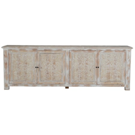 4 Door Reclaimed Pine Sideboard