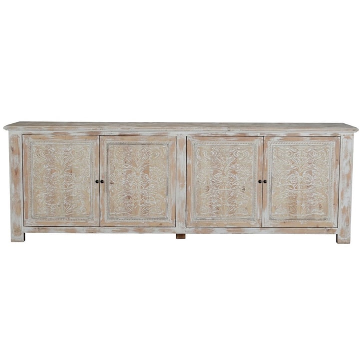 Classic Home Cortland 4 Door Reclaimed Pine Sideboard
