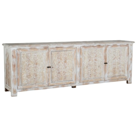4 Door Reclaimed Pine Sideboard