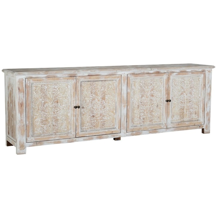 Classic Home Cortland 4 Door Reclaimed Pine Sideboard