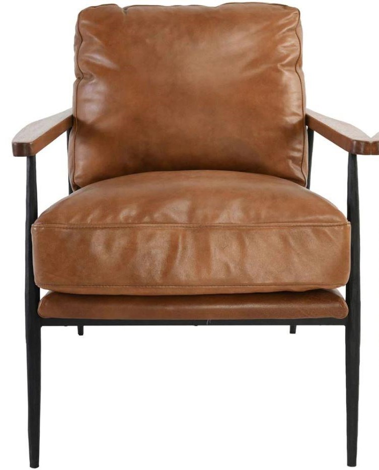 Leather Accent Chair