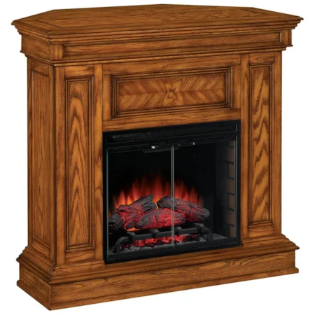 Traditional Corner/Wall Fireplace