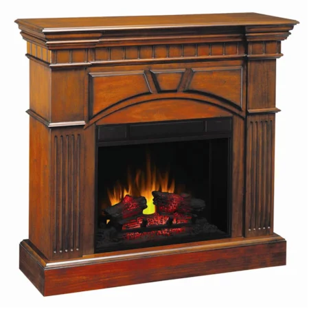 23 Inch Electric Wall Mantel Fireplace