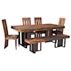 Coast2Coast Home Sierra 6pc Dining Room Group