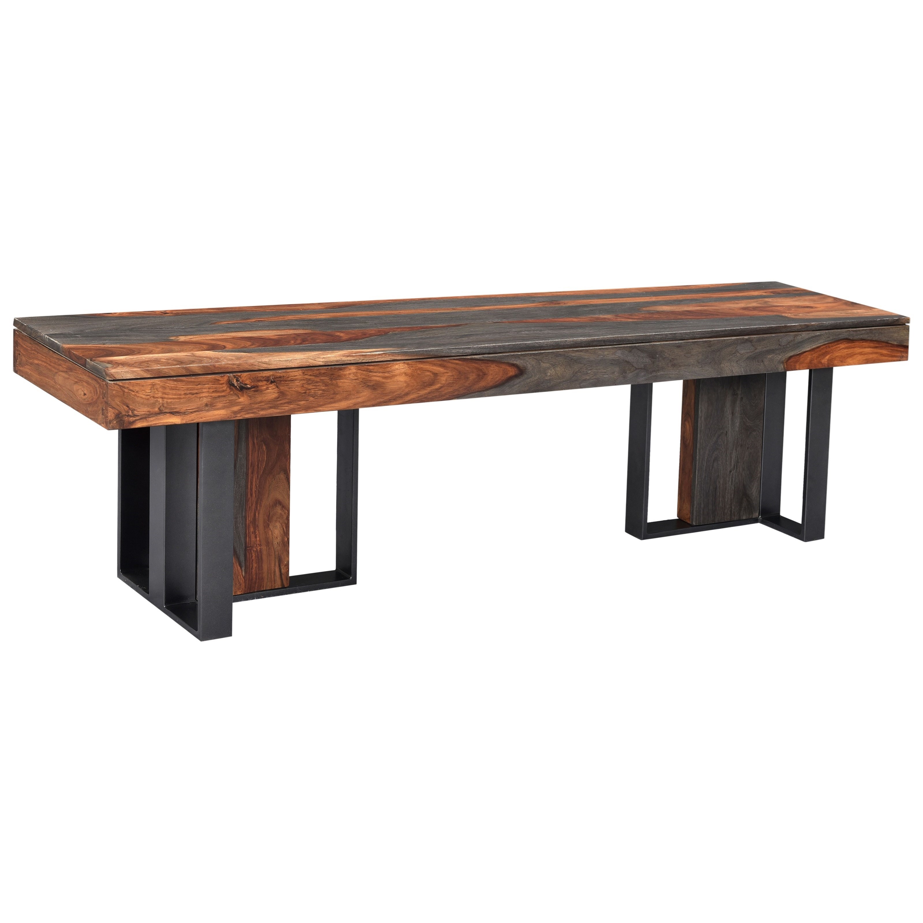 Coast2Coast Home Sierra 37112 Rustic Dining Bench Baer's Furniture