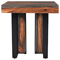 Rustic End Table