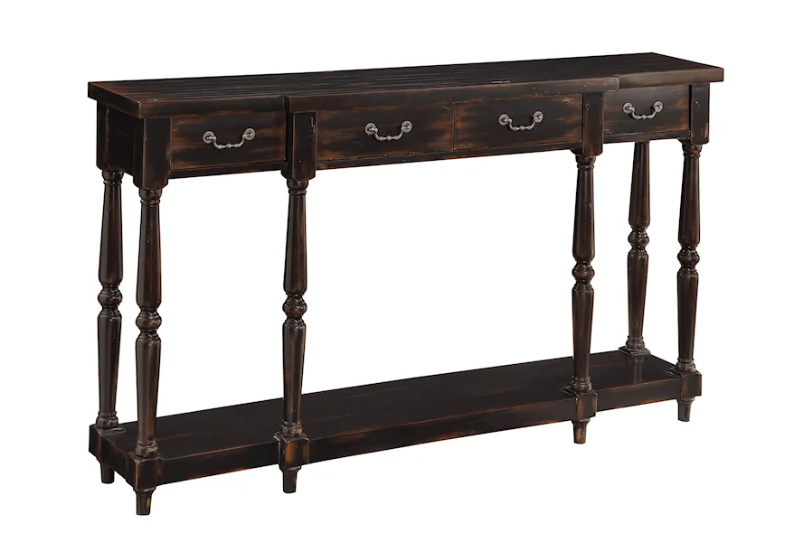 Accents by Andy Stein 4 Drawer Console at Ruby Gordon Home