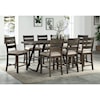 Carolina Accent Aspen Court 9-Piece Counter-Height Table and Chair Set