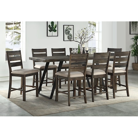 9-Piece Counter-Height Table and Chair Set