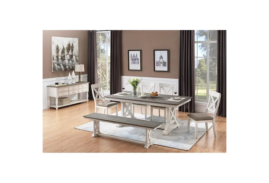Bar Harbor II Formal Dining Room Group by Coast2Coast Home at Belpre Furniture