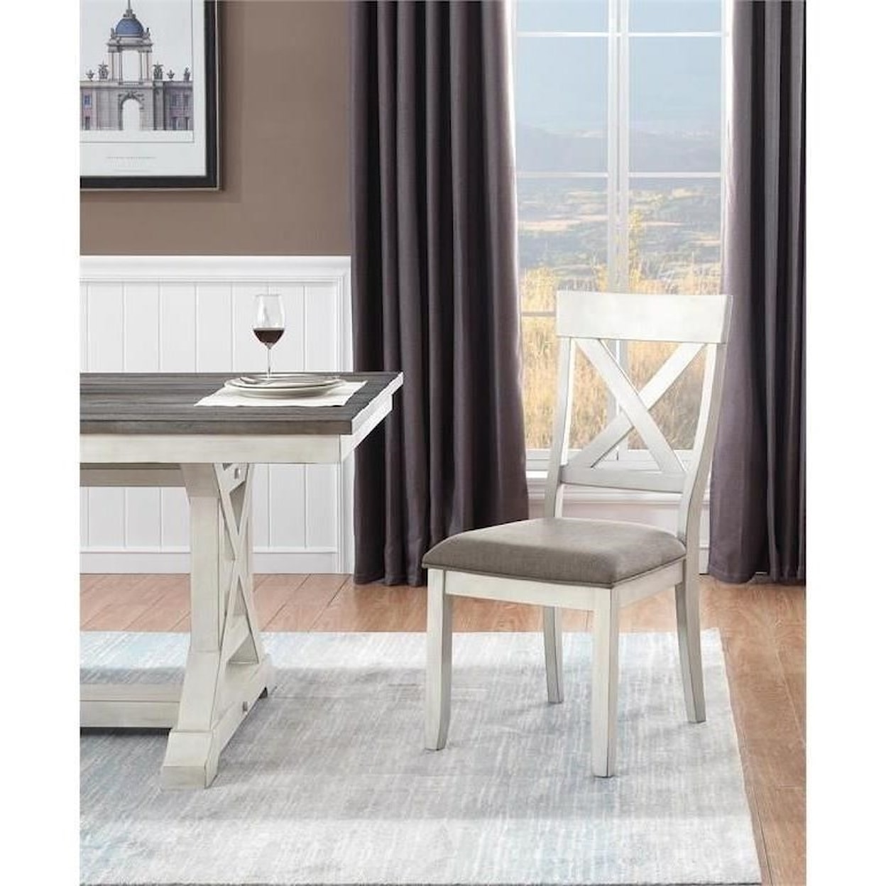 C2C Bar Harbor II Includes TWO Dining Chairs