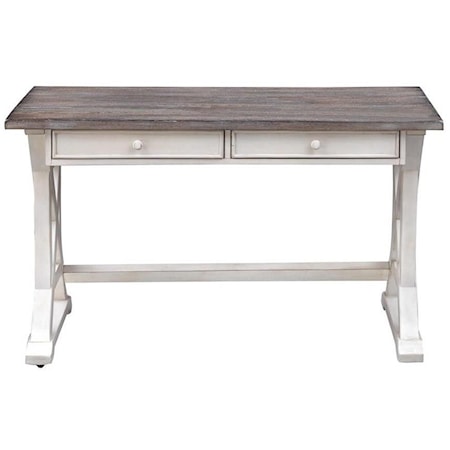 Farmhouse 2-Drawer Writing Desk