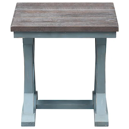 Farmhouse End Table