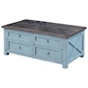 Coast2Coast Home Bar Harbor II Two Drawer Lift Top Cocktail Table