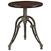 C2C Bristol Round Adjustable Barstool