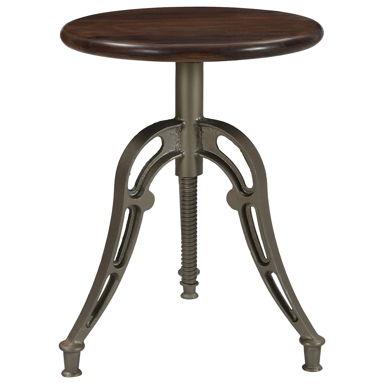 C2C Bristol Round Adjustable Barstool