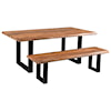 Coast2Coast Home Brownstone II Dining Bench