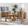 Carolina Accent Brownstone 5-Piece Table and Chair Set