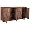 Coast2Coast Home Brownstone 4-Door Credenza