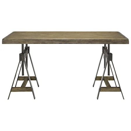 Transitional Adjustable Dining Table / Desk