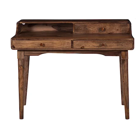 Transitional 3-Drawer Writing Desk