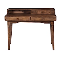 Transitional 3-Drawer Writing Desk