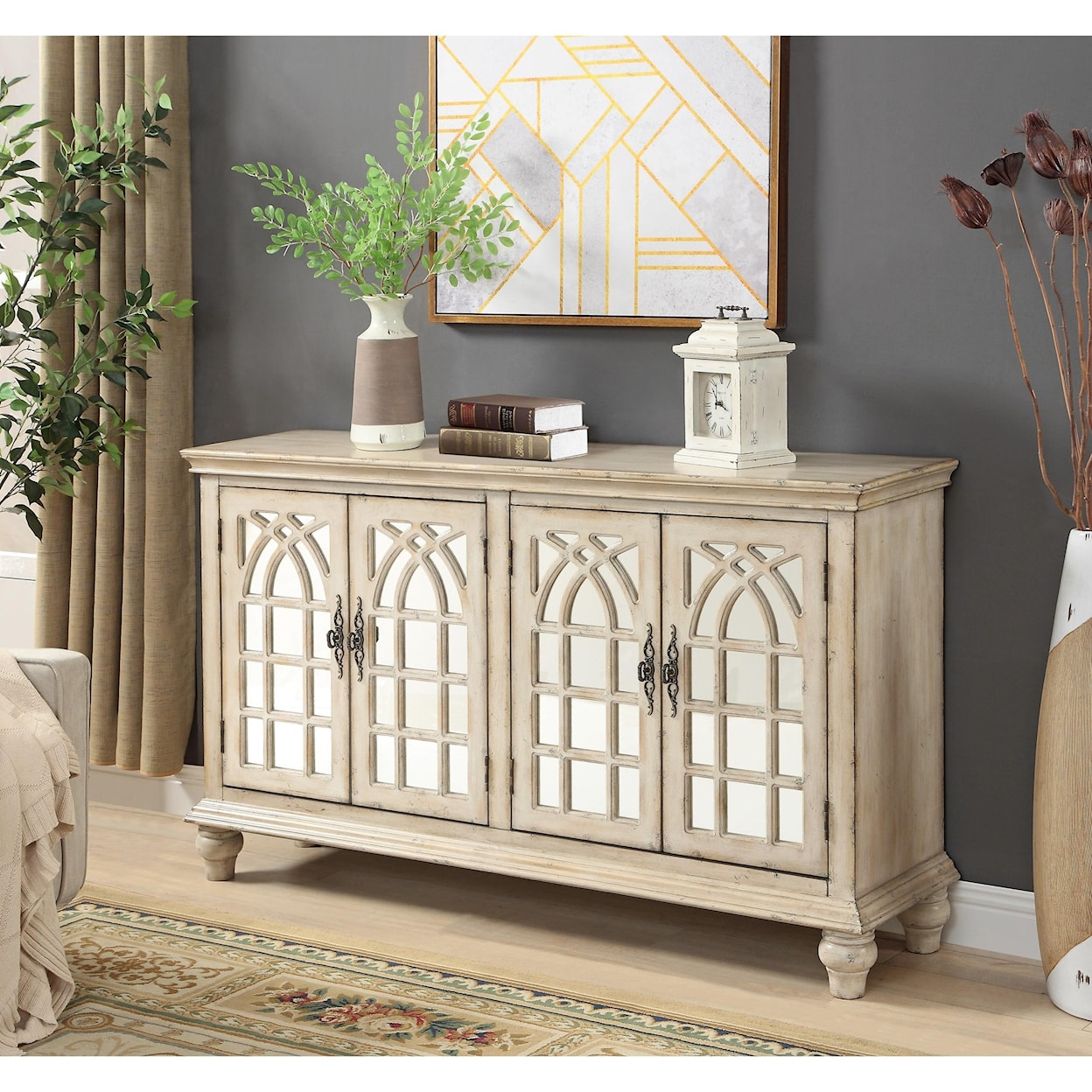 Coast2Coast Home Accents 4-Door Credenza