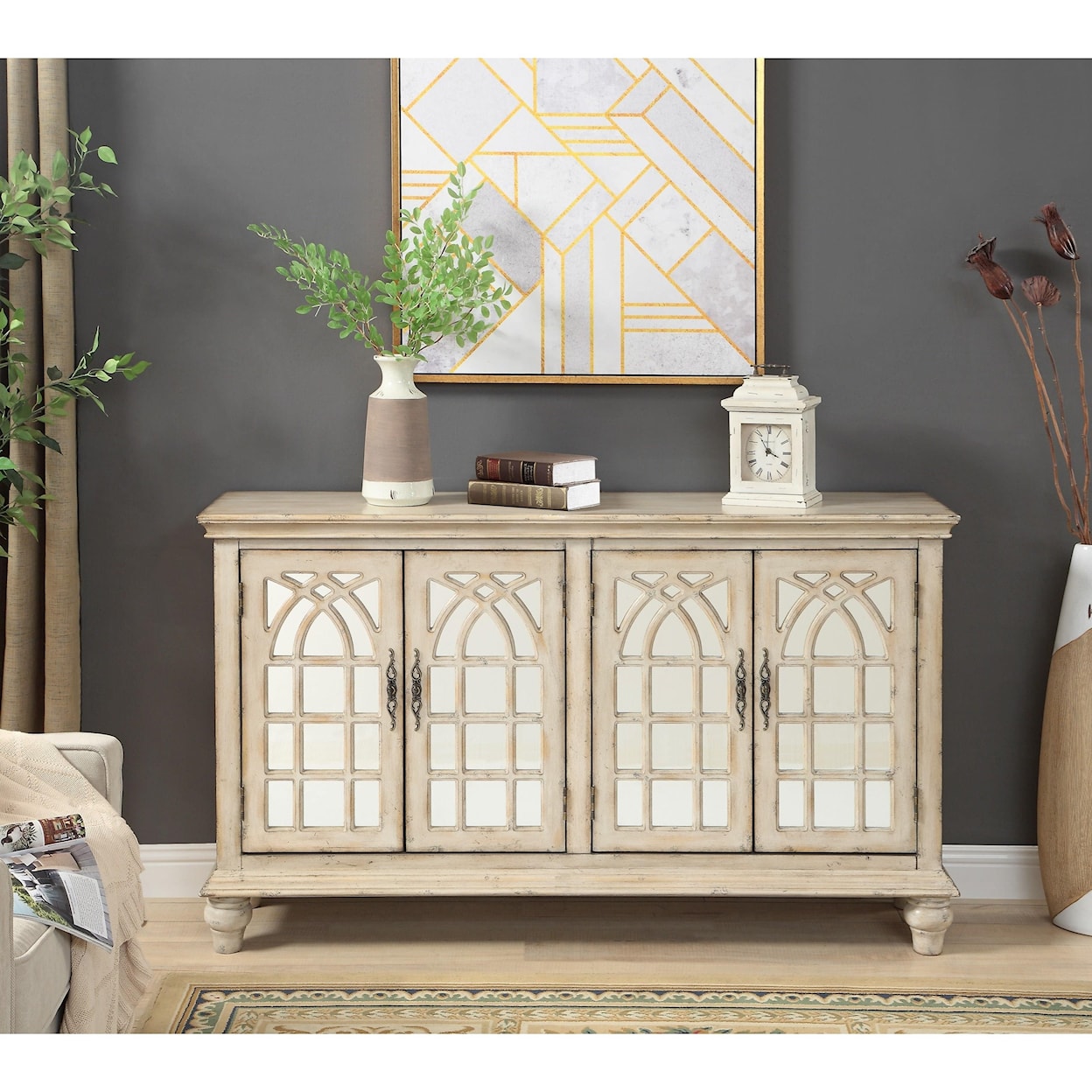 Coast2Coast Home Accents 4-Door Credenza