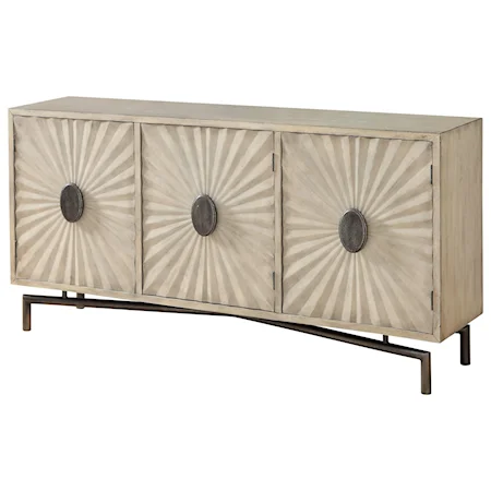 Three Door Media Credenza