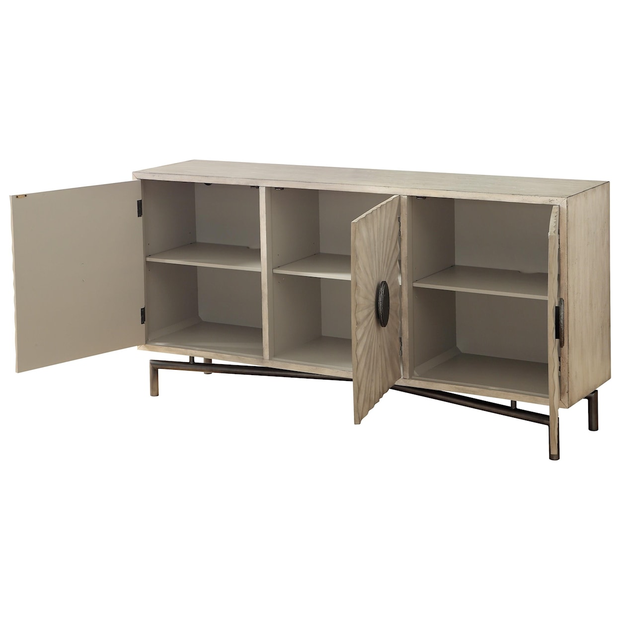 Coast2Coast Home Coast2Coast Home Accents Three Door Media Credenza