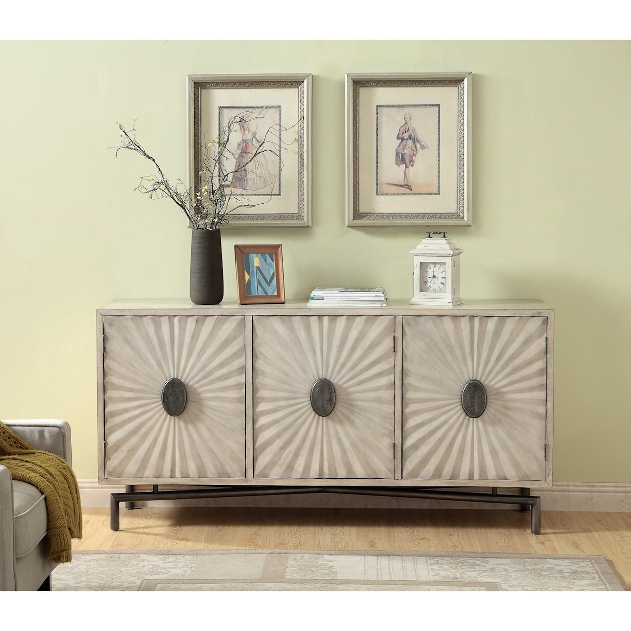 Coast2Coast Home Coast2Coast Home Accents Three Door Media Credenza