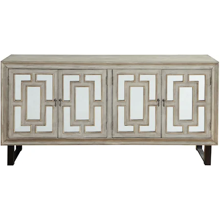 Four-Door Credenza