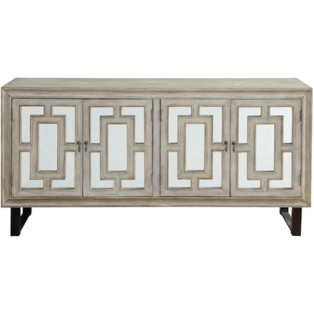 Glam Four-Door Credenza