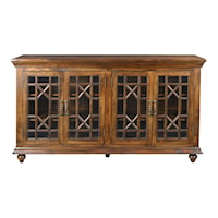 Traditional 4-Door Credenza