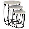 C2C C2C Accents Set of 3 Nesting Tables