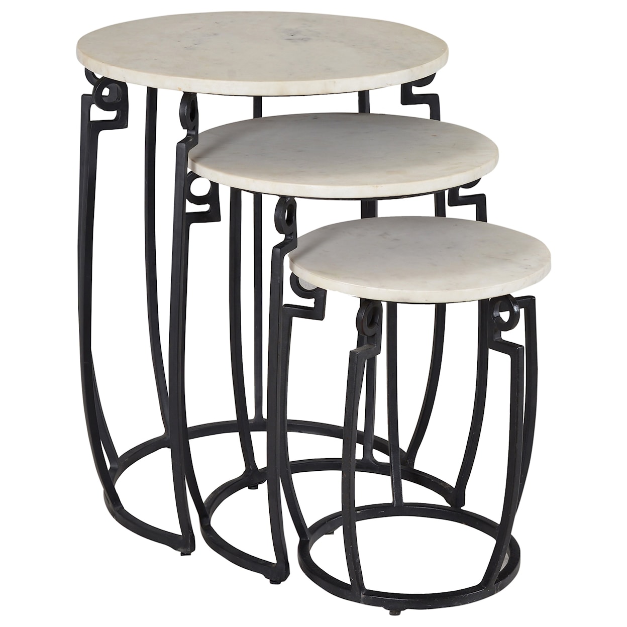 C2C C2C Accents Set of 3 Nesting Tables