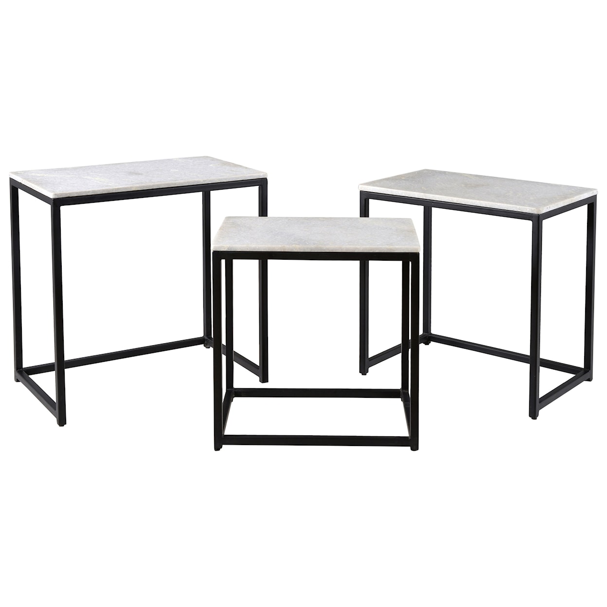 C2C C2C Accents Set of 3 Nesting Tables