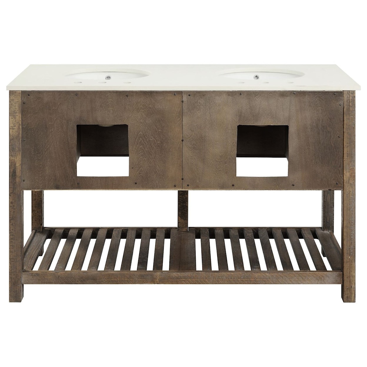 C2C C2C Accents 2-Drawer Double Vanity Sink