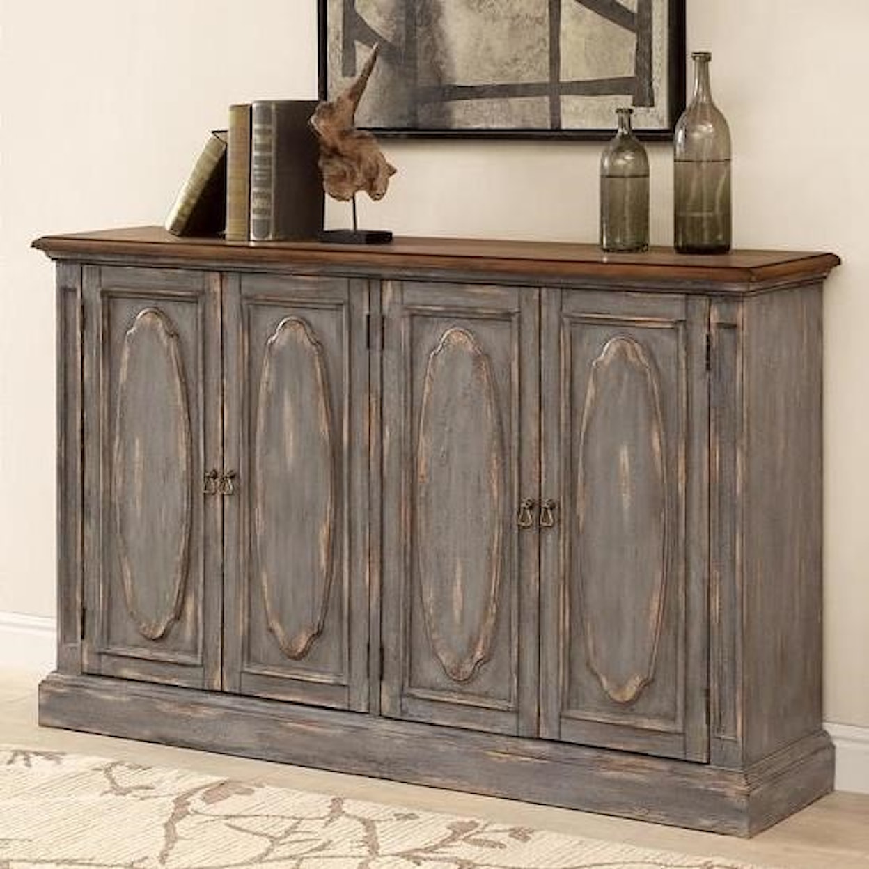 Coast2Coast Home Coast to Coast Accents 4-Door Credenza