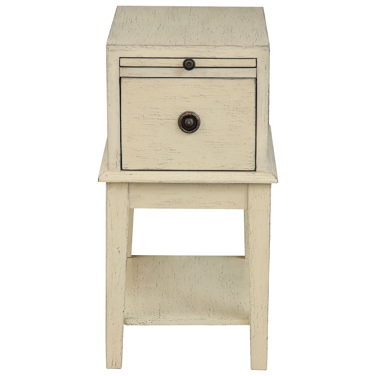 Coast2Coast Home Coast to Coast Accents One Drawer Chairside Table