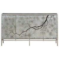 Contemporary 4-Door Credenza