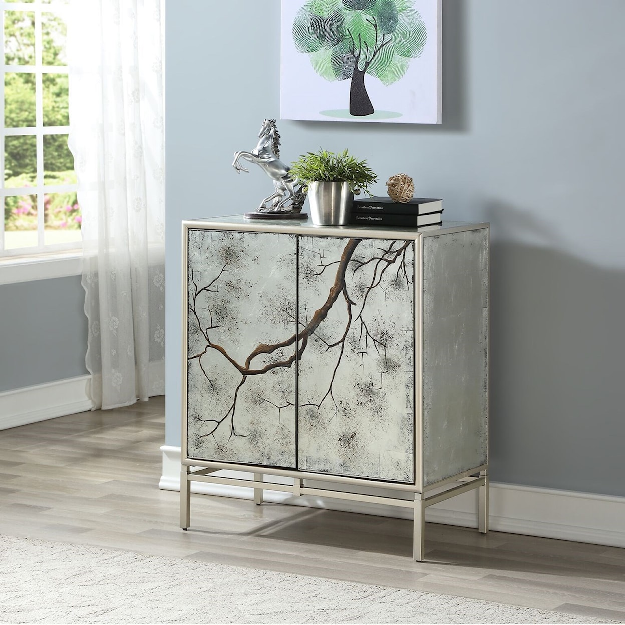 Coast2Coast Home Accents 2-Door Cabinet