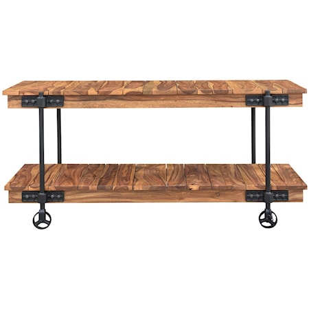 Industrial Console Table