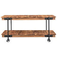 Industrial Console Table