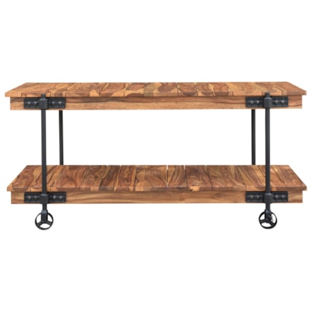 Industrial Console Table