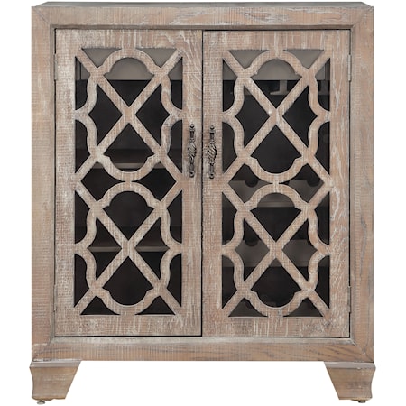 Farmhouse 2-Door Wine Cabinet