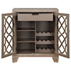 Carolina Accent Coast to Coast Accents 2-Door Wine Cabinet